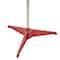 6ft. Unlit Red Tinsel Pop-Up Artificial Christmas Tree